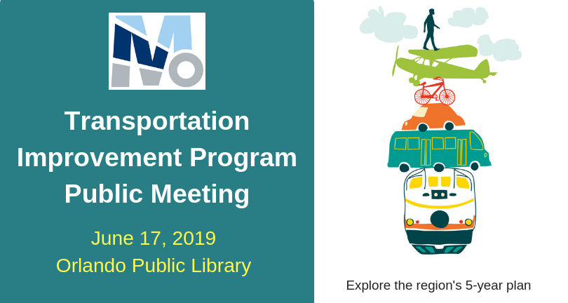 Transportation Improvement Program Public Meeting. June 17, 2019 Orange Public Library